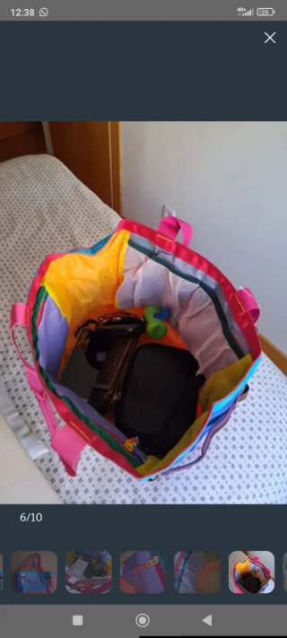 Bolsa Cotopaxi Multicolor