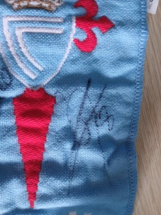 Bufanda Celta de Vigo firmada