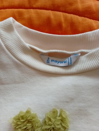 Conjunto Mayoral  Branco e Verde
