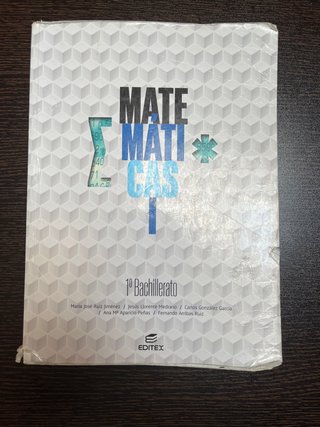 Matemáticas I, 1º bachillerato