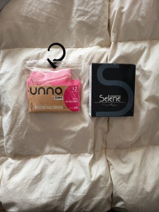 Pack 3 tangas,2 DIM y 1 Selene talla M todas