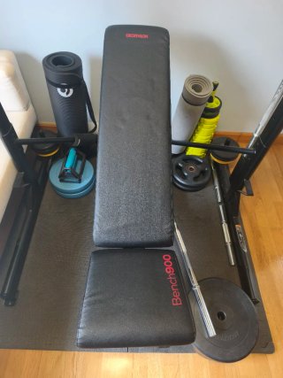 Jaula de Potencia con Banco de Entrenamiento