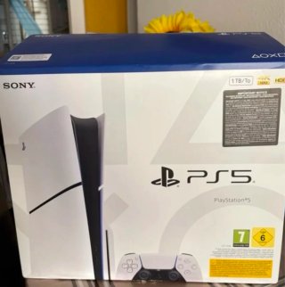 PS5 Slim 1TB + 1 Mando + 2 Juegos
