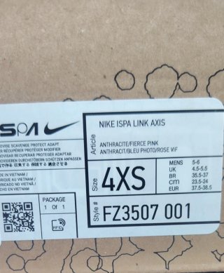 Nike ISPA Link Axis Talla 37.5