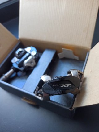 Pedales Shimano XT M8100 SPD (Con caja original)