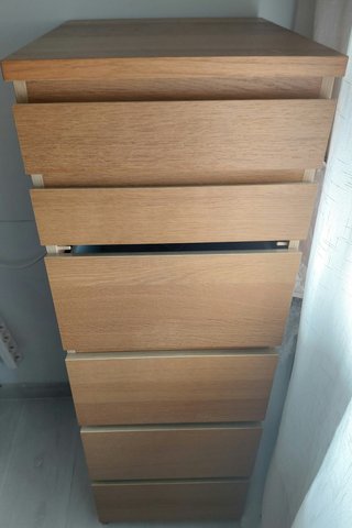 Cómoda Cajonera IKEA MALM joyero