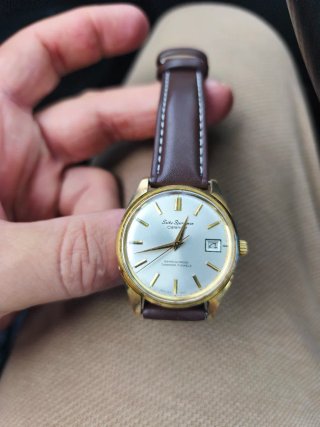Reloj Seiko Sport man- Correa Marrón.de cuerda