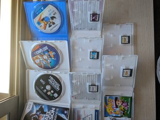 Lote videojuegos Wii, PS4 y Nintendo DS
