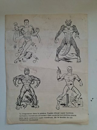 Juguete Superhombres y Monstruos años 80