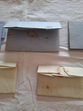 Lote de 5 Cartas Antiguas