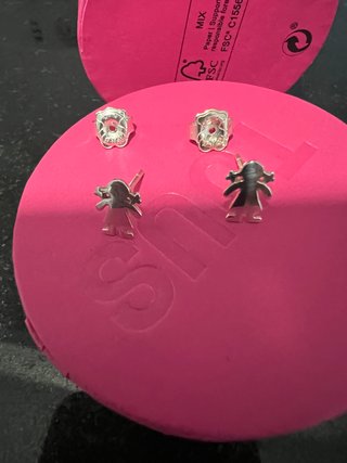 Pendientes Tous Modelo Niña Plata