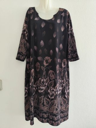 Vestido midi Sttilo Talla 50 Estampado Flores.