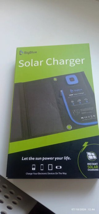 Cargador Solar Bigblue 28W