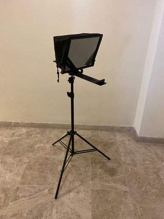 Teleprompter con Trípode
