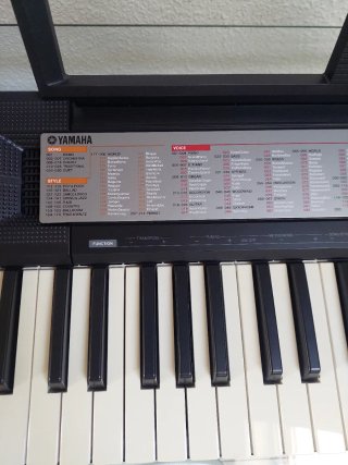 Teclado Yamaha PSR F50