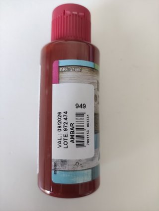 Fim Validade - Betume Colors Acrilex Âmbar 60ml