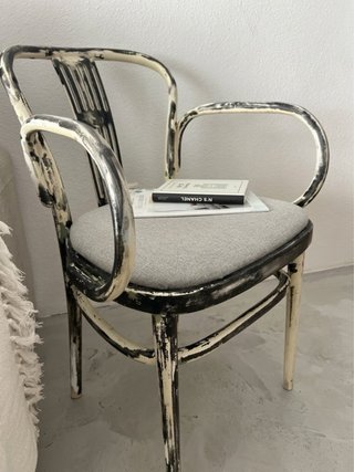 Silla estilo industrial