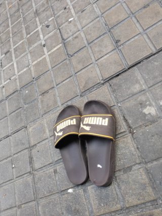 Chanclas Puma Marrones