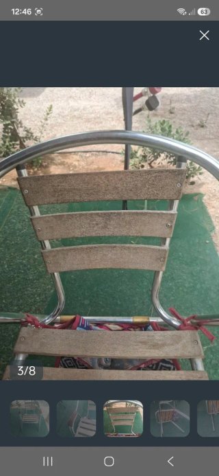 Oportunidad!! Sillas de Aluminio y Madera