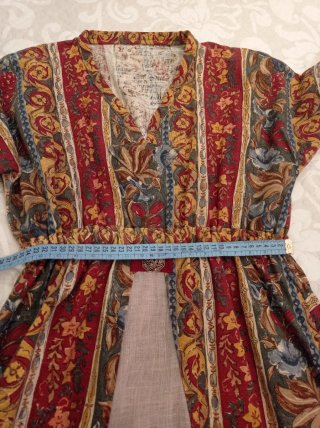 Vestido Medieval Estampado