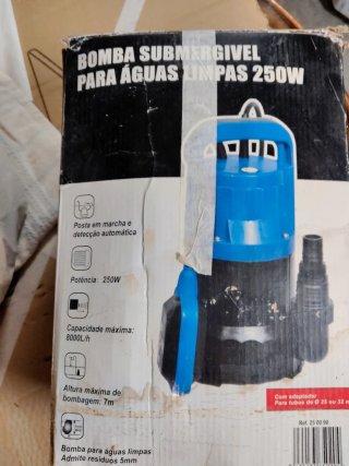 Bomba Sumergible Aguas Limpias 250W