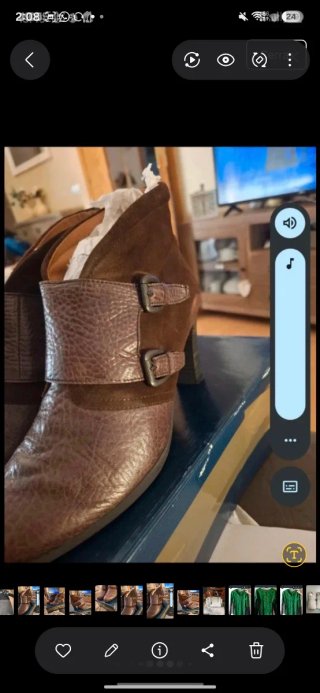 Botines Hispanitas 40 marrones, piel 100%.Nuevos.