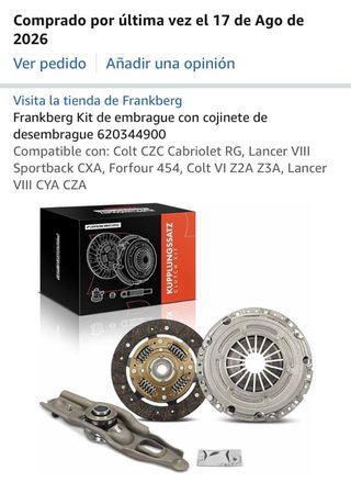 Kit de Embrague Frankberg 620344900