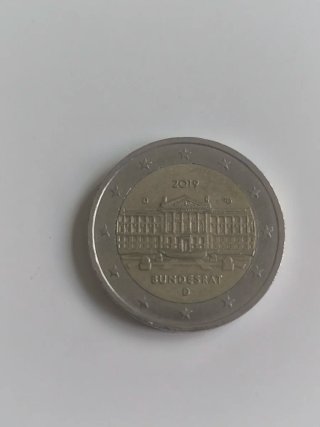 Moneta 2€ Germania 2019 Bundesrat