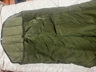 Saco de dormir verde