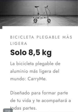 Bicicleta Plegable Pacific Cycles C