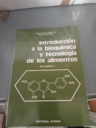 Libro Lla Bioquímica y Tecnología de los Alimentos