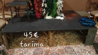 Tarima con Base de Hierro