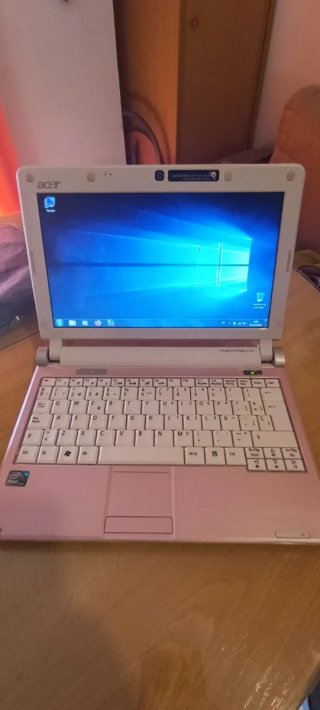 Acer Aspire One 11" Rosa/Blanco
