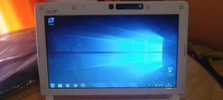 Acer Aspire One 11" Rosa/Blanco