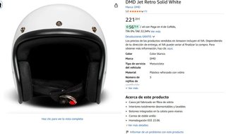 Casco Jet DMD Retro Solid