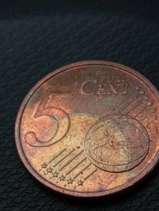 Moneda 5 Cent Euro Rara Coleccionista