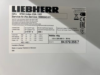 Nevera Vertical Liebherr ProLine
