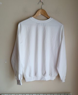 Conjunto Sudadera y Pantalón Blanco Talla L