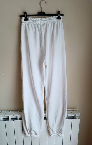 Conjunto Sudadera y Pantalón Blanco Talla L