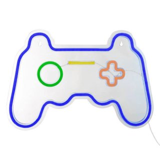 Lámpara Neón Mando Videojuegos