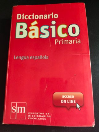 Diccionario Básico Primaria. Lengua española