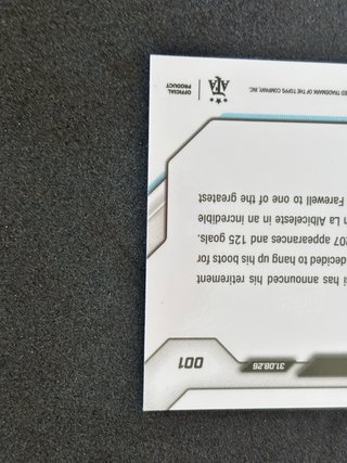 Lionel Messi Topps Now Argentina End of an era