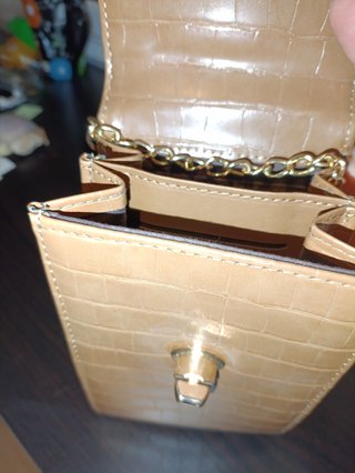 Bolso Bandolera para Móvil Beige