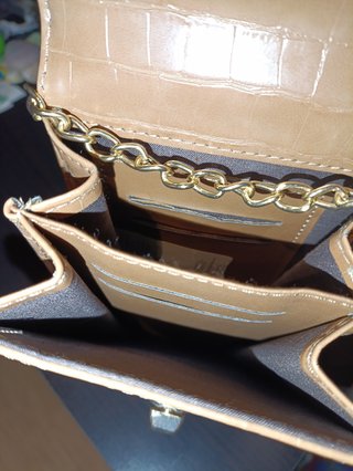 Bolso Bandolera para Móvil Beige