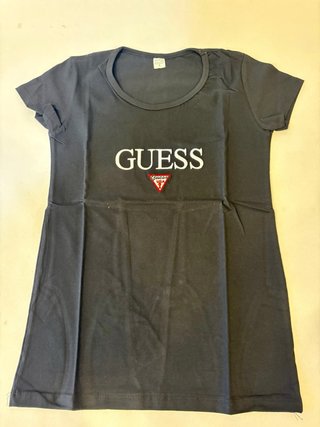 Camiseta Guess Negra Talla S Mujer