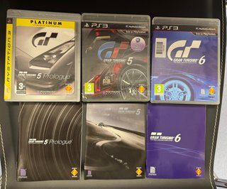Lote Gran Turismo PS3 (5 Prologue, 5, 6)