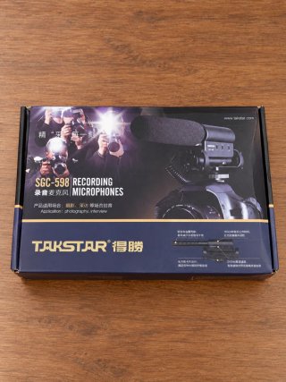 Micrófono Takstar SGC-598 para Cámara