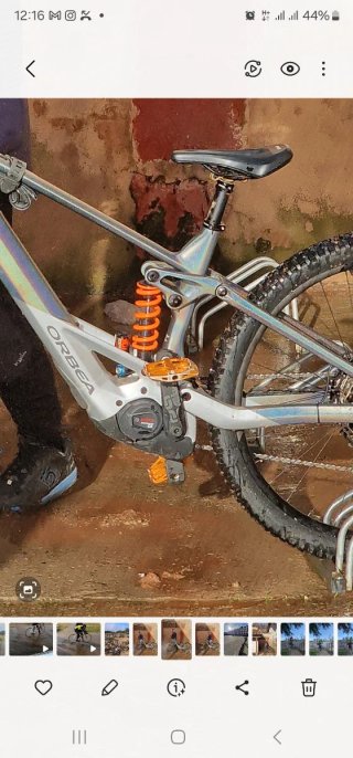 Bicicleta Eléctrica Orbea Wild Full Kashima TALL L
