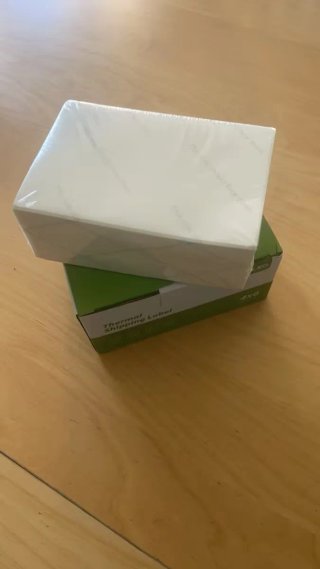 500 Etiquetas Térmicas Plegables 100 x 150 mm.
