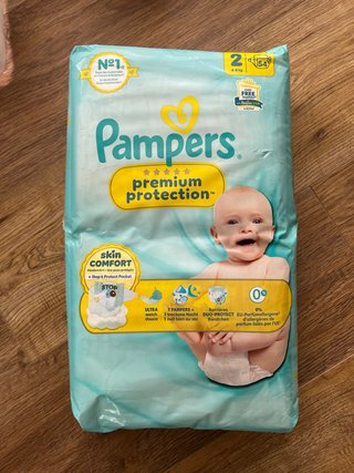 Pampers Talla 2 (4-8 kg) - 54 uds